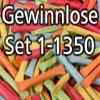 Security Raffle Tickets, Stapled, Assorted Colors, Set 1–1350 view 1