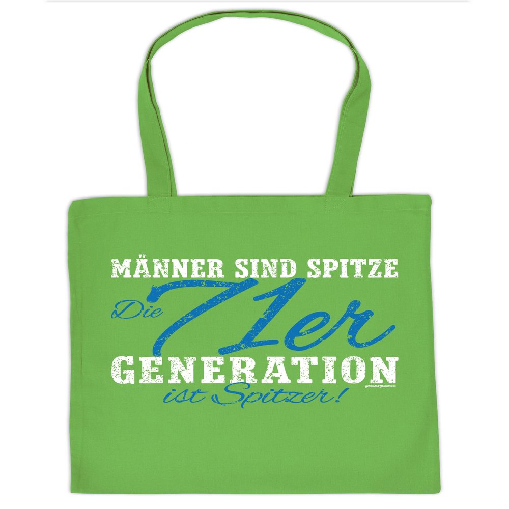 50th Birthday Gift Bag – Men Are Great, the '71er Is Even Greater