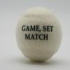 prices Game Set Match Tennis Balls, 1 x 4-Ball Tube, Type 2, Made in the UK, White view 1