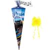 Sound-Effect Police Car School Cone, 85 cm, 12-Sided view 1