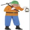 Fiesta Guirca Seven Dwarfs Gnome Costume for Men, One Size view 1