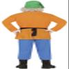Fiesta Guirca Seven Dwarfs Gnome Costume for Men, One Size view 2
