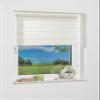 K-home Andorra Clamp-Fit Double Roller Blind, Beige, 110 x 150 cm view 4