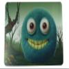 Little Monster Table Set – Placemat + Board + Cup, with Blue Monster view 2