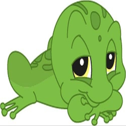 Bambinella Iron-On Patch - Frog Design