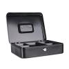 DONAU 5234001PL-01 Extra-Large Cash Box, 300 x 90 x 240 mm, Black view 2