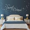 Loft Wall Decal "Sweet Dreams" with Stars + 250 Glow-in-the-Dark Star Stickers, 30 Colors, 3 Sizes view 3