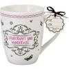 Sheepworld Porcelain Coffee Mug with Saying “Magical and Wonderful,” 30 cl view 1
