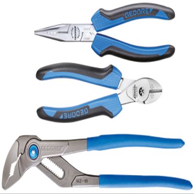 GEDORE 3-Piece Pliers Set in L-BOXX Mini, 1102-008