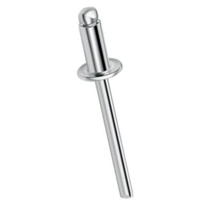 irsa24 50-Piece Aluminum/Stainless Steel A2 Flat-Head Blind Rivets (4.8 x 20 mm)