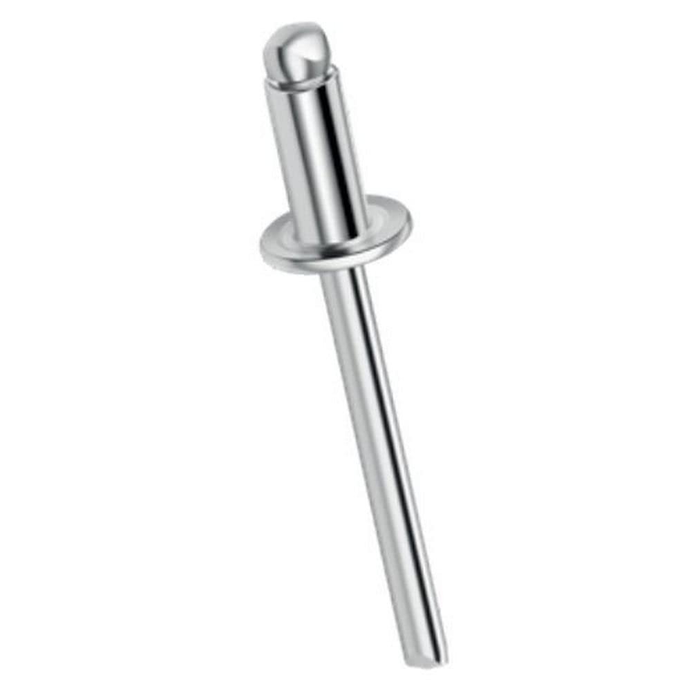 irsa24 50-Piece Aluminum/Stainless Steel A2 Flat-Head Blind Rivets (4.8 x 20 mm)