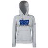 Volkspark Hamburg Streetwear Women's Hoodie 1887 Vintage Star Gray S view 1