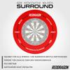 RED DRAGON Red Dartboard Surround with Red Dragon Design view 2
