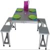 Eurotrail Limoux Folding Camping Table with Seating view 1