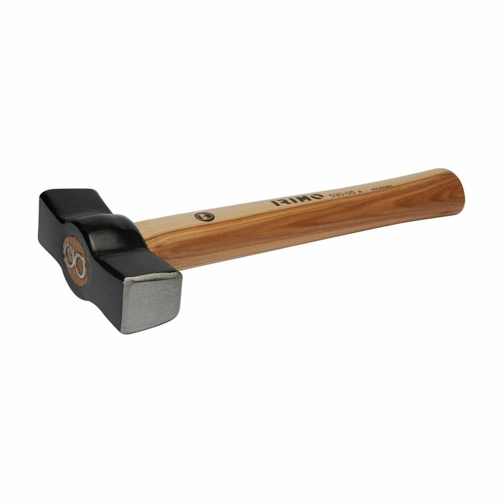IRIMO Trowel Mason's Hammer, 1,000 g, Hickory Wood, Standard