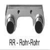 BASIT Curtain Rod, Stainless Steel Look, 20 mm, Double Track, Ceiling-Mounted, 120 cm, D60RR view 3
