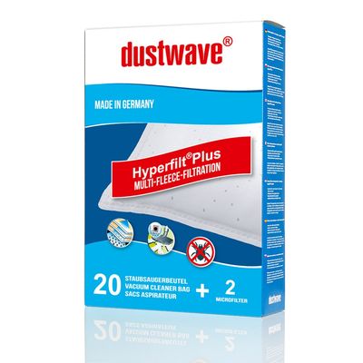 20 Vacuum Cleaner Bags Compatible with Quigg VILLA 1000 Canister Vacuums