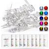 Chanzon 100-Piece 5 mm LED Diode Assortment, 10 Colors view 1