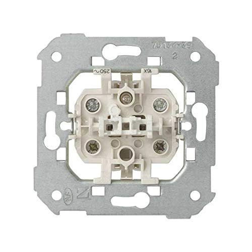 SIMON 75134 39 Double-Pole Switch, 16 A, with Driver