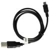 vhbw Mini USB Data and Charging Cable 1.0 m Compatible with Sony DCR-TRV12E view 1