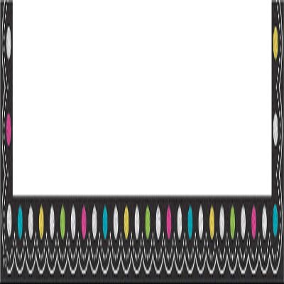 Teacher Created Resources Chalkboard Brights Magnetic Pockets, Large