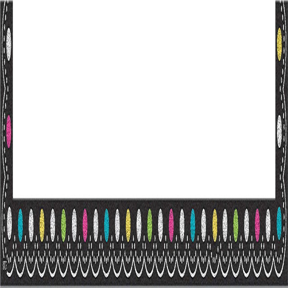 Teacher Created Resources Chalkboard Brights Magnetic Pockets, Large