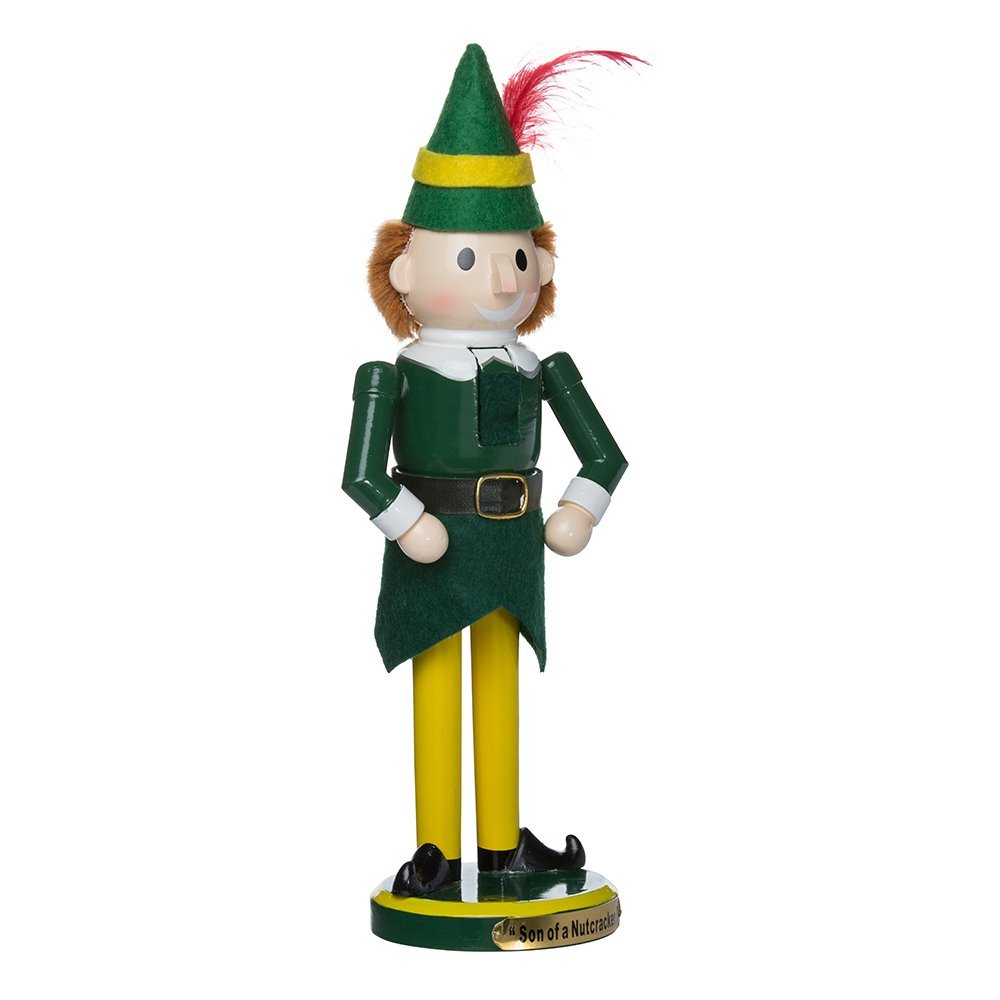 Kurt Adler 27.9 cm Wooden Buddy the Elf Nutcracker