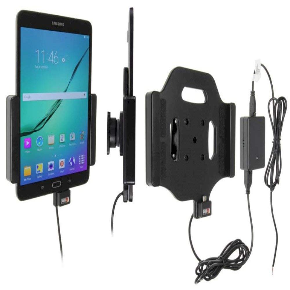 Brodit Device Holder 513781 with Charging Function for Samsung Galaxy Tab S2 8.0, Black
