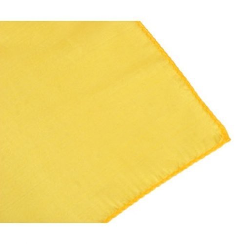 Magic by Gosh 100% Silk Scarf (30 x 30 cm), Yellow