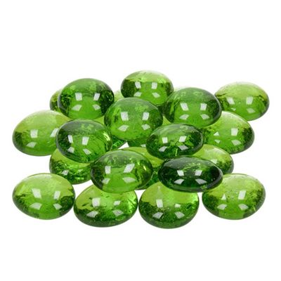 MosaixPro 18–20 mm, 100 g, 20 Glass Nuggets, Spring Green