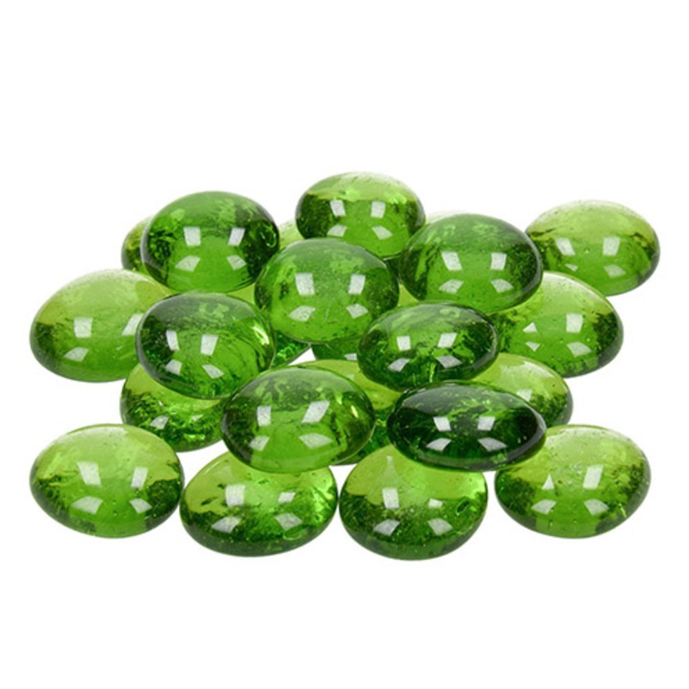 MosaixPro 18–20 mm, 100 g, 20 Glass Nuggets, Spring Green