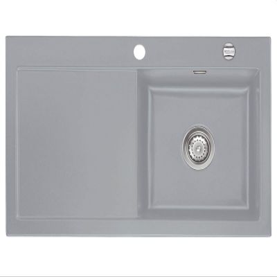 Systemceram Mera 90 Titan Ceramic Sink with Eccentric Control