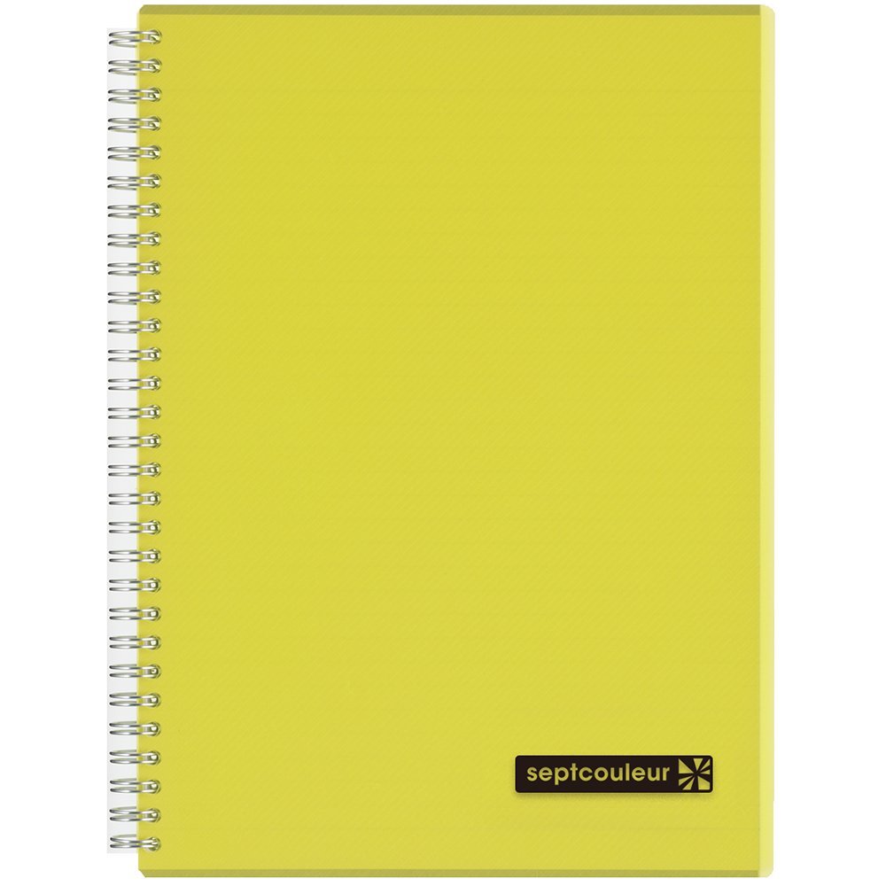 Maruman N571B-04 Septocrule Notebook, B5, Yellow