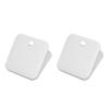 sourcing map 5-Pack Plastic Bag Clips, Food Storage Clips, Memo Clips, White view 3