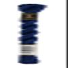 Anchor Perle Cotton Size 5, Ink Blue, 100% Cotton, 5 g Skein view 1