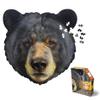 Madd Capp 883004 Shape Puzzle Black Bear, 550-Piece Contour Puzzle for Children and Adults view 1