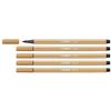 STABILO Pen 68 Felt-Tip Pens, 5-Pack, Medium Tip, 1 mm, Dark Ochre view 1