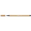STABILO Pen 68 Felt-Tip Pens, 5-Pack, Medium Tip, 1 mm, Dark Ochre view 2