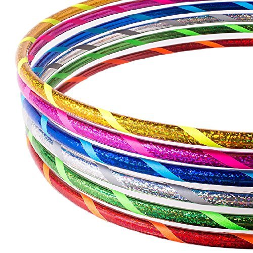 hoopomania Glamour Hula Hoop, 80 cm, Green
