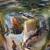 Hunting Wildlife Oilcloth Tablecloth, Rectangular, 90 x 110 cm view 1