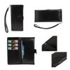 DFVmobile Premium Synthetic Leather Flip Case with Card Holder and Magnetic Closure for BenQ T3 - Black view 1