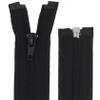 FIM No. 5 Separating Nylon Coil Zipper for Jackets, Black (322), 50 cm view 1