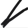FIM No. 5 Separating Nylon Coil Zipper for Jackets, Black (322), 50 cm view 3