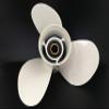 Outboard Motor Aluminum Propeller Assembly 663-45945-02-EL 00/01, Compatible with Yamaha 25–60 HP and Honda 59130-ZV5-013AH 2/4-Stroke Motors view 1
