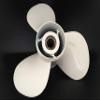 Outboard Motor Aluminum Propeller Assembly 663-45945-02-EL 00/01, Compatible with Yamaha 25–60 HP and Honda 59130-ZV5-013AH 2/4-Stroke Motors view 2