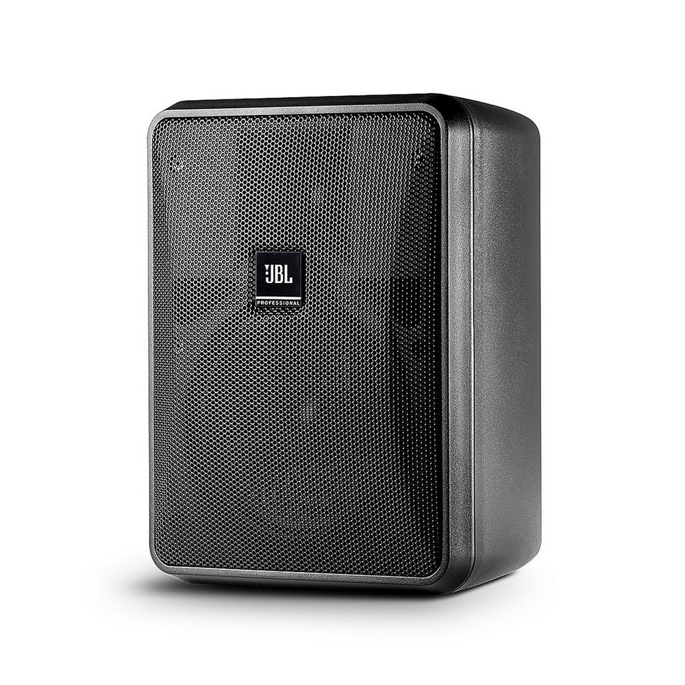 JBL Professional Control 25-1 Compact Indoor/Outdoor Background/Foreground Speaker, Black, Pair