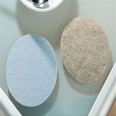 GILDE Round Felt Coasters, 3 mm, 44689