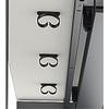 BISLEY Cito Desk, 740 mm Fixed-Height O-Frame, Metal, GW396 Gray-White Decor, Traffic White Frame, 80 x 220 x 85 cm view 4