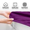 Jacobson Jersey Fitted Sheet (90x200-100x200 cm, Royal Purple) view 3
