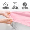 Jacobson Jersey Fitted Sheet (90x200-100x200 cm, Pink) view 3